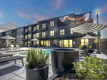 Elevated resort-style pool